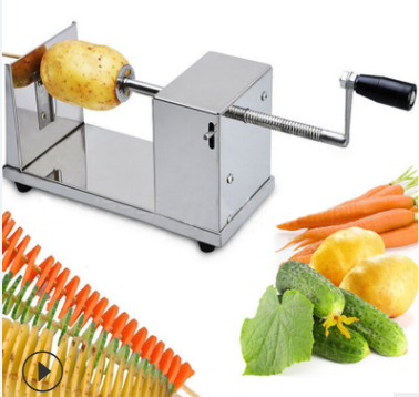 Stainless Steel Spiral Potato Slicer