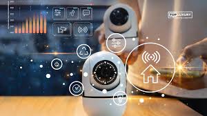 أمن المنزل الذكي