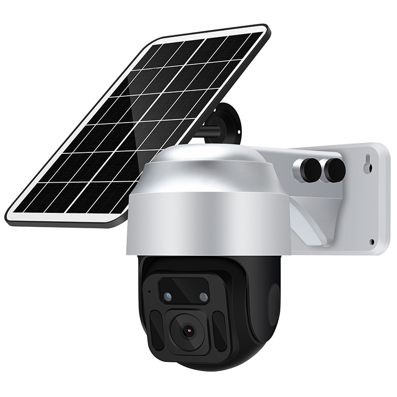 Solar-Powered 4G AI Outdoor Security Camera