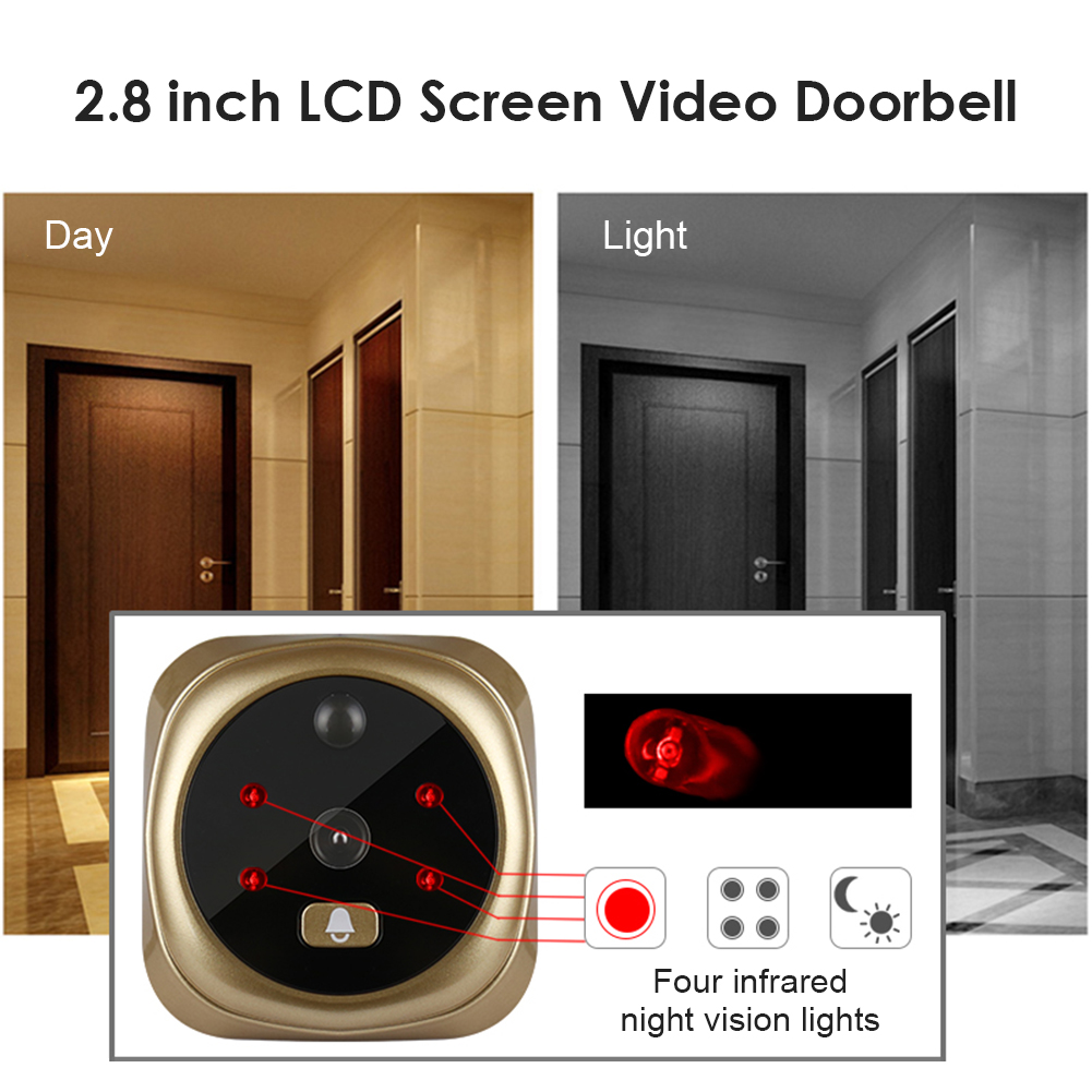Smart AI Night Vision Doorbell Camera